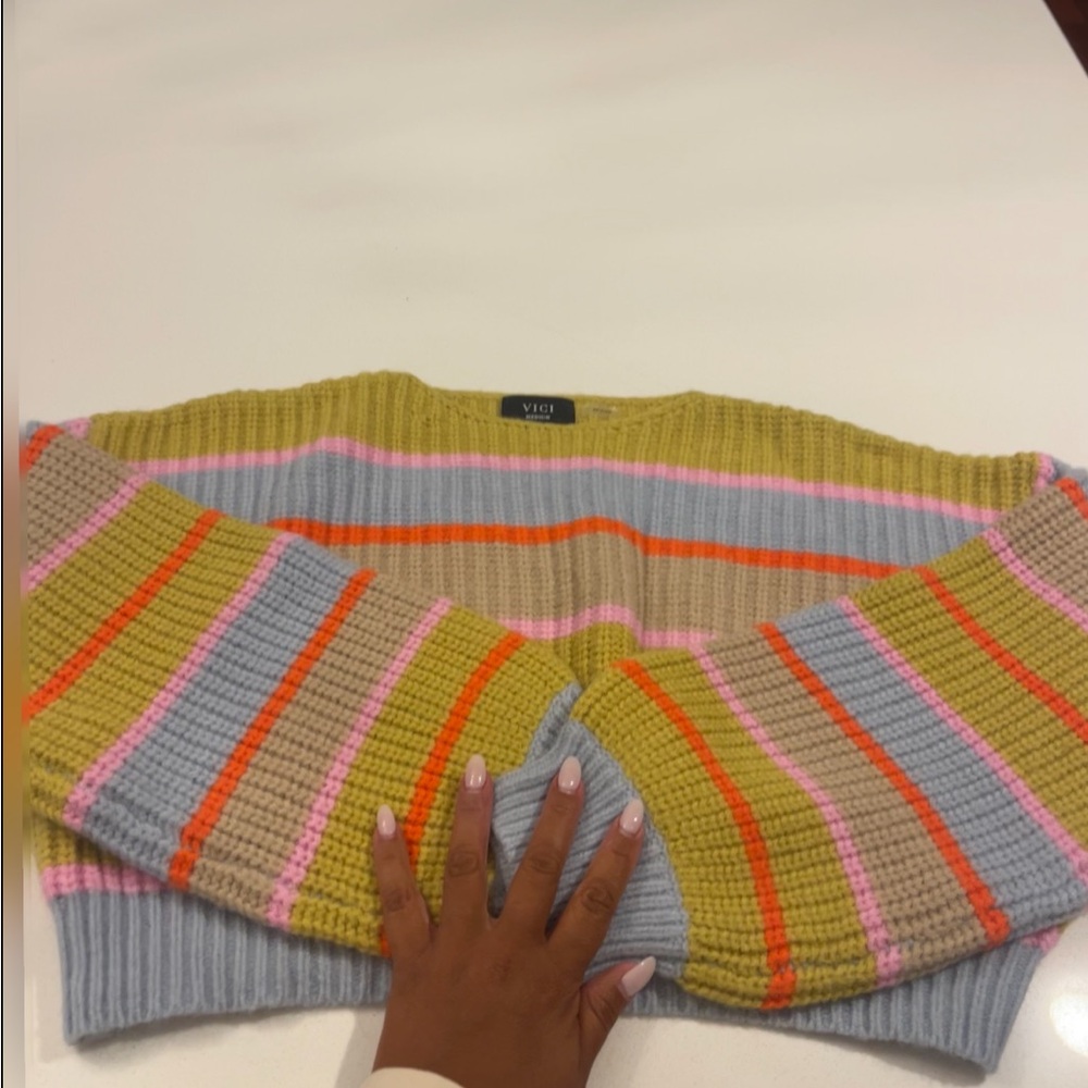 Brand new size medium crop sweater